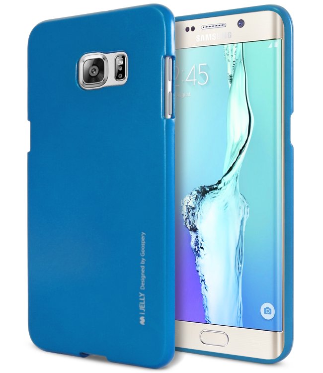 Ochranný obal MERCURY iJELLY METAL Samsung J415 GALAXY J4 PLUS - modrý